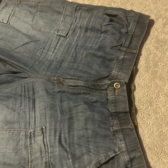 torrid Denim - torrid Washed Blue Wide Leg Jeans